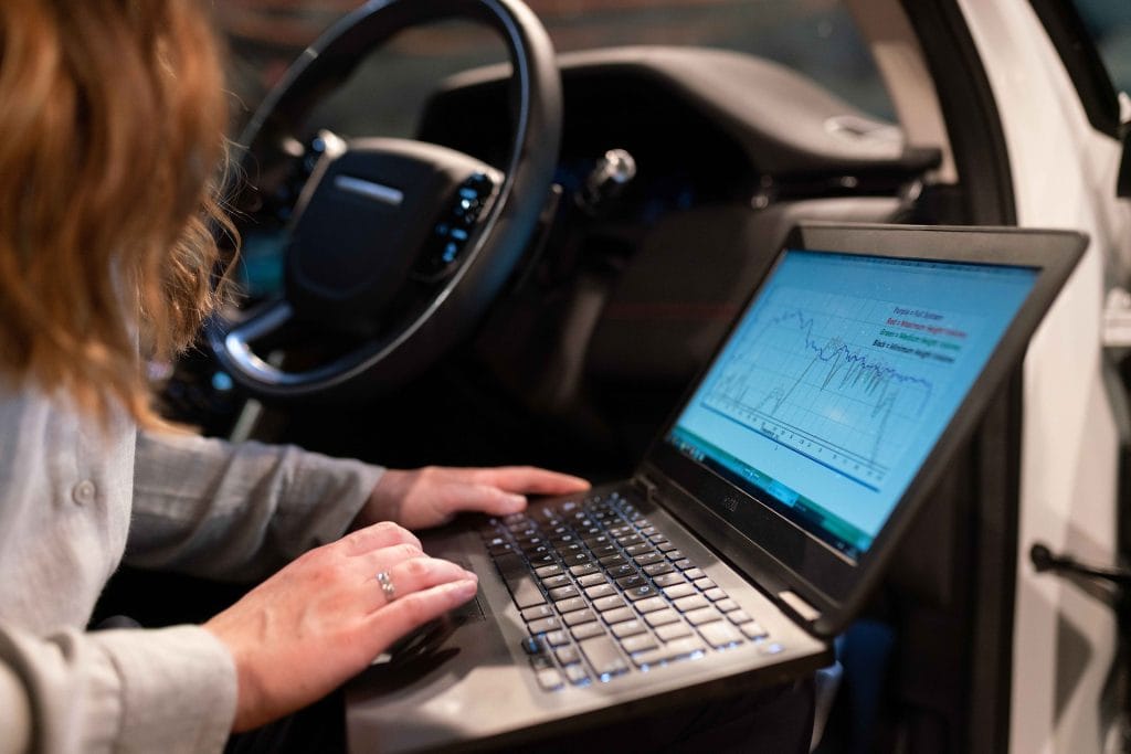 Finetuning electric vehicle to conclude testing.